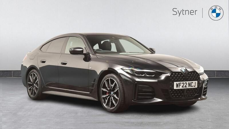 Black Used 2022 BMW 430 Gran Coupé M Sport Coupe | £32,500 (Fair price) - Image 1/4