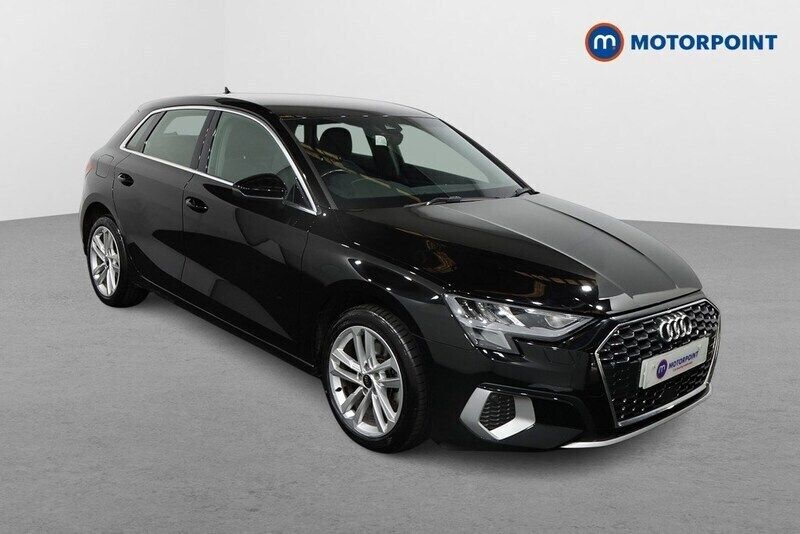 Black Used 2022 Audi A3 e-tron Sport Hatchback | £18,599 (Good price) - Image 1/4