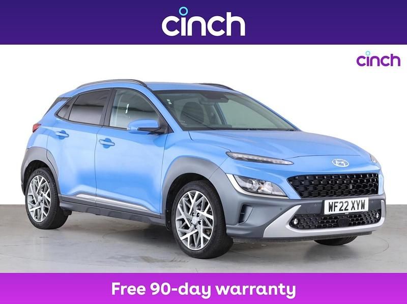 Blue Used 2022 Hyundai Kona Premium SUV | £16,499 (Fair price) - Image 1/3