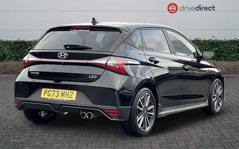 Used Hyundai i20 N Line 120 HP (88 kW) 2023 Black Hatchback