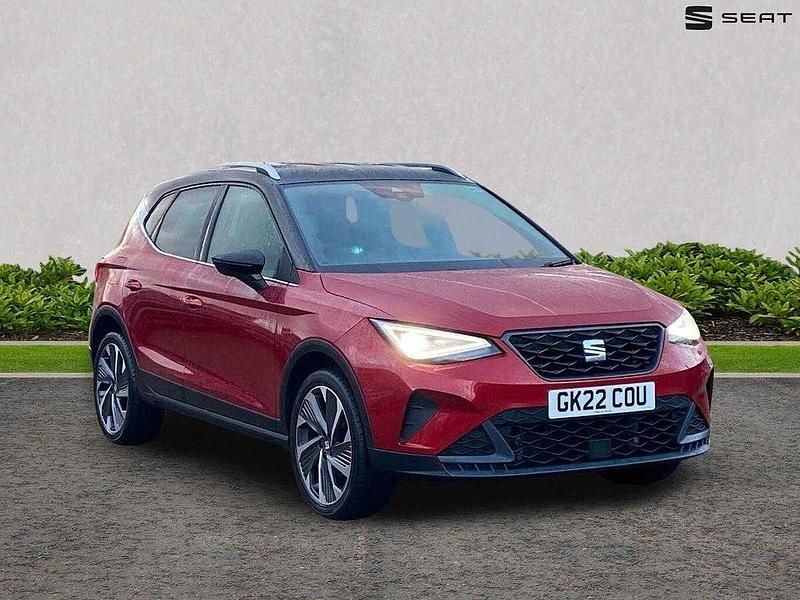 Red Used 2022 Seat Arona FR Sport SUV | £13,545 (Fair price) - Image 1/4