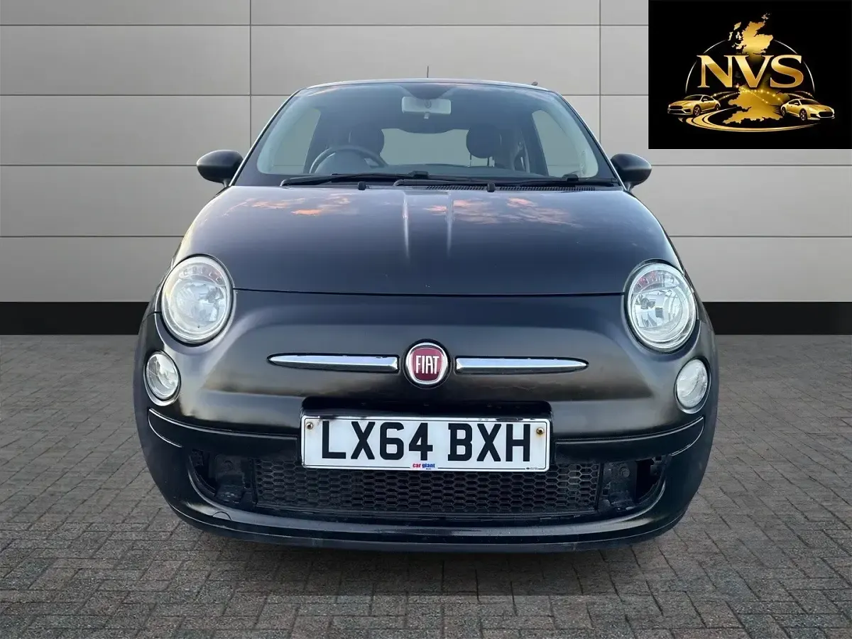 Used Fiat 500 Pop 69 HP (50 kW) 2014 Black Hatchback