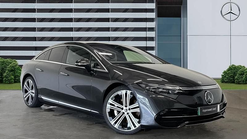 Grey Used 2022 Mercedes EQS450+ AMG Line Premium Plus Sedan | £38,392 (Good price) - Image 1/3