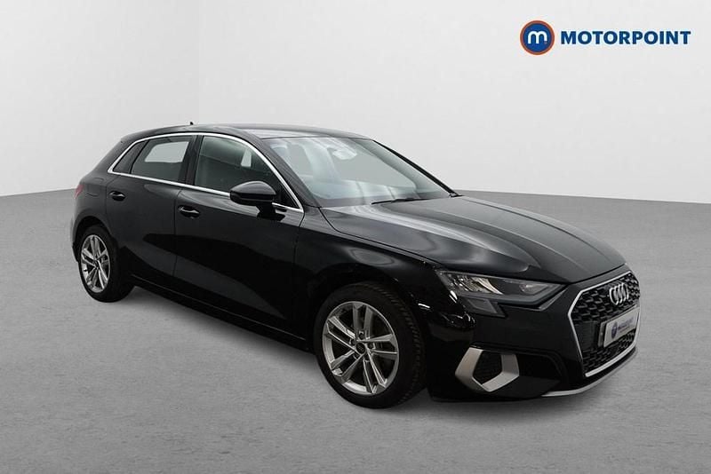 Black Used 2023 Audi A3 Sport Hatchback | £17,399 (Good price) - Image 1/4