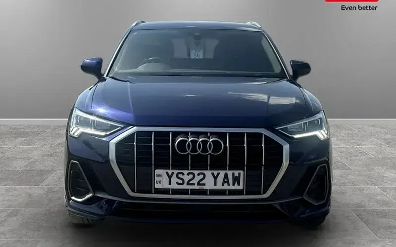Used Audi Q3 S-Line 150 HP (110 kW) 2022 Blue SUV