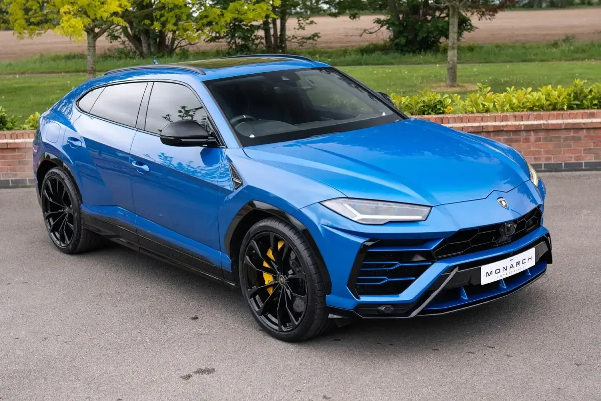 Used Lamborghini Urus 2018 Blue SUV