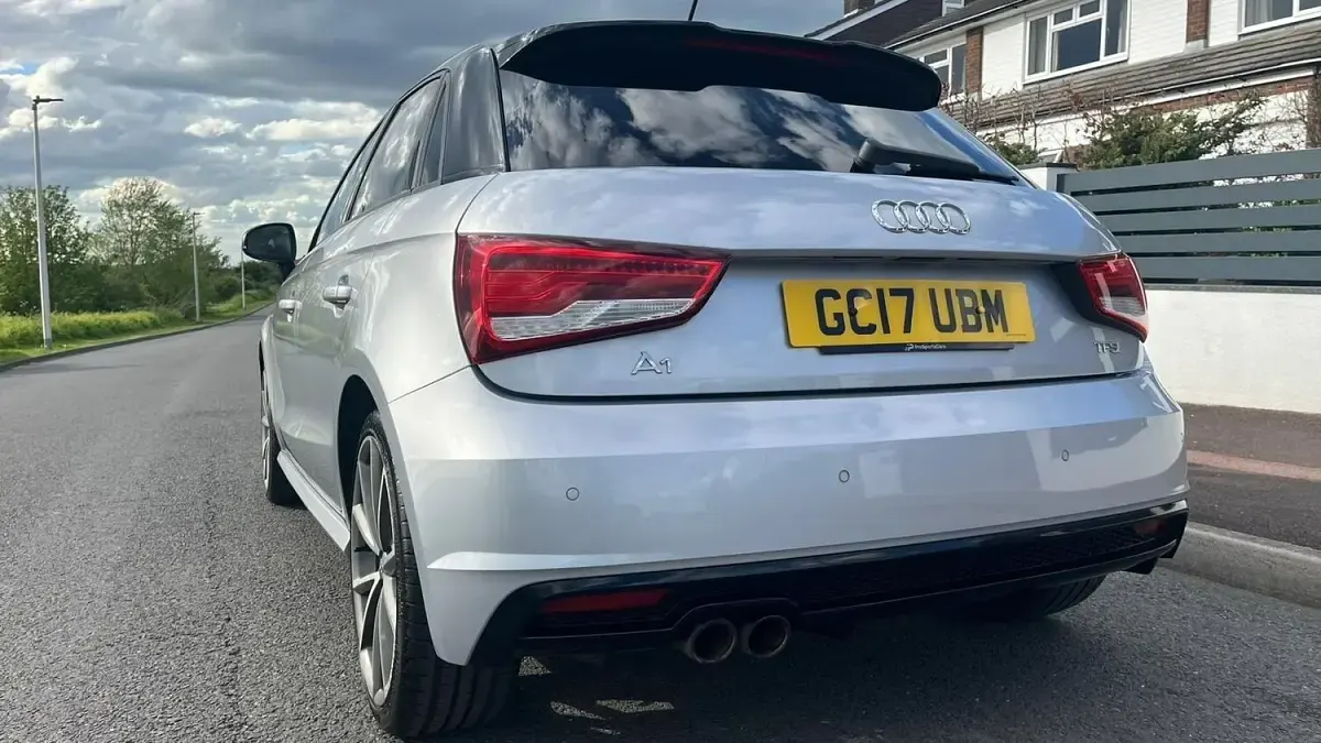 Used Audi A1 Sportback Black Edition 2017 Silver Hatchback