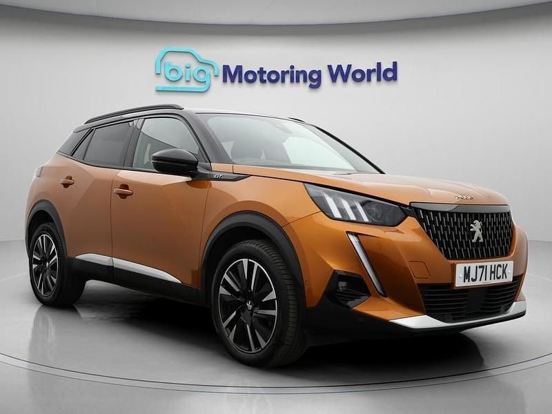 Orange Used 2021 Peugeot 2008 Premium SUV | £14,200 (Fair price) - Image 1/4