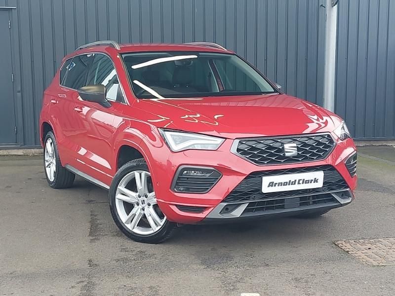 Begagnad Seat Ateca FR 150 HK (110 kW) 2022 Röd SUV