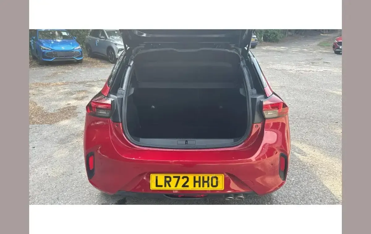 Used Vauxhall Corsa Ultimate 131 HP (96 kW) 2022 Red Hatchback