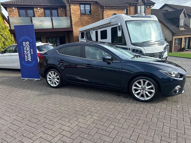 Blue Used 2016 Mazda 3 Inclusive Sedan | £5,495 (Fair price) - Image 1/4