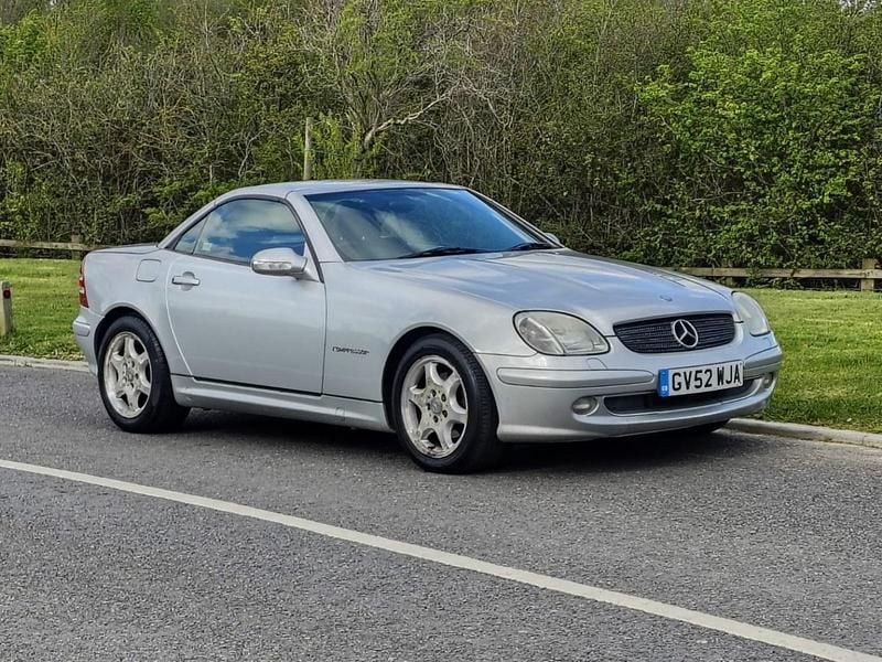 Used Mercedes SLK230 2002 Silver Cabriolet