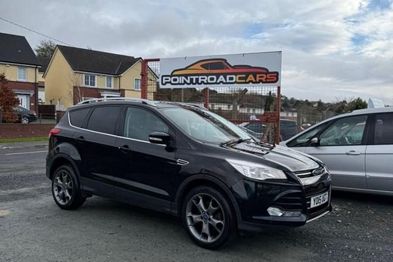 Used Ford Kuga Titanium 150 HP (110 kW) 2015 Black SUV