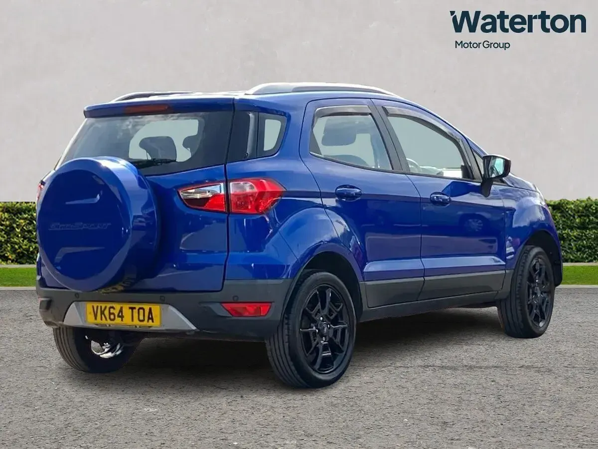 Used Ford Ecosport Titanium 2014 Blue SUV