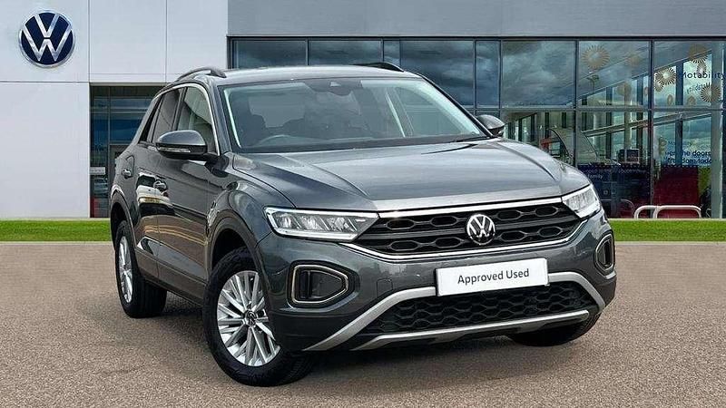 Grey Used 2024 VW T-Roc Life SUV | £24,279 (Fair price) - Image 1/4