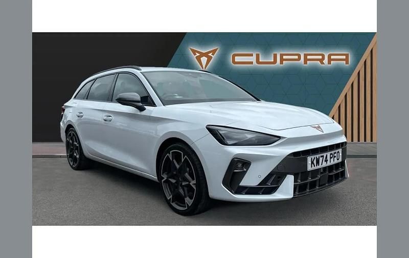 White Used 2024 Cupra Leon VZ1 Estate | £26,738 - Image 1/4
