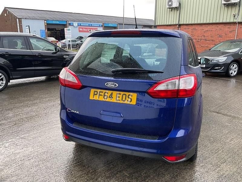 Used Ford Grand C-Max Zetec 115 HP (84 kW) 2015 Blue MPV