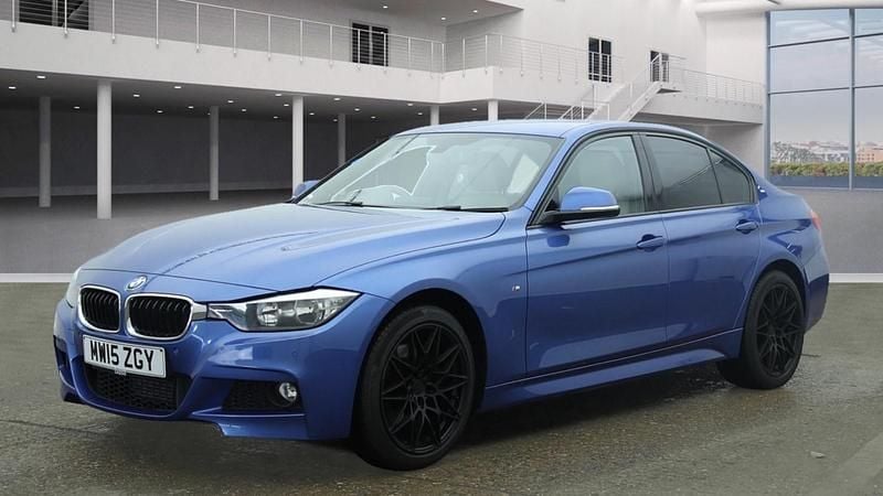 Used BMW 330 M Sport 2015 Blue Sedan