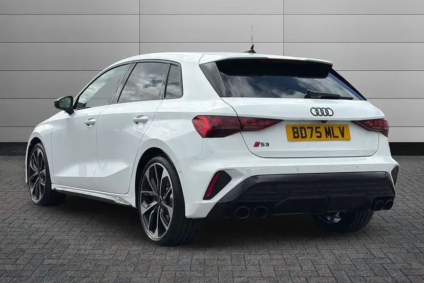 Used Audi S3 Sportback Black Edition 333 HP (244 kW) 2025 White Hatchback