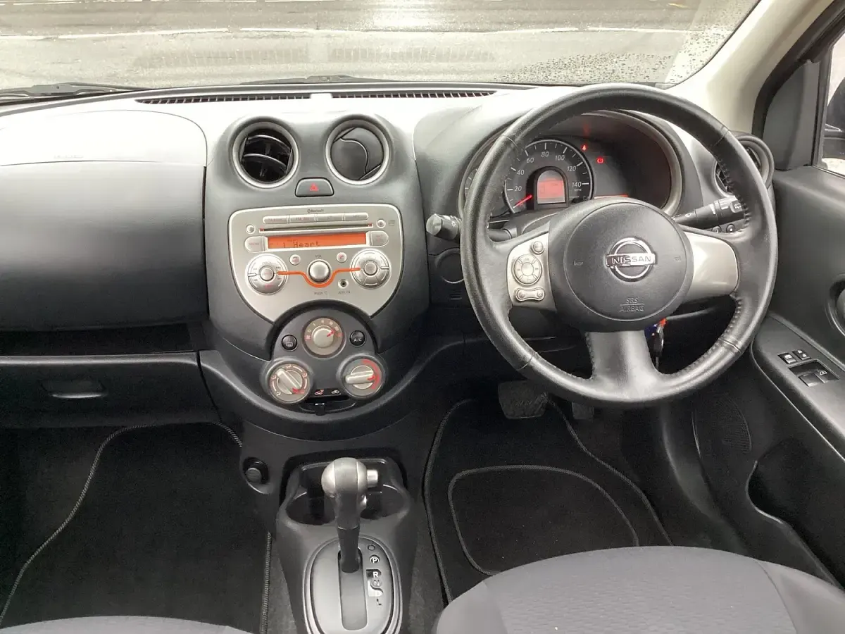 Used Nissan Micra Acenta 80 HP (58 kW) 2012 Black Hatchback