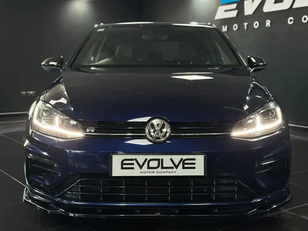 Used VW Golf VII R 310 HP (228 kW) 2018 Blue Hatchback