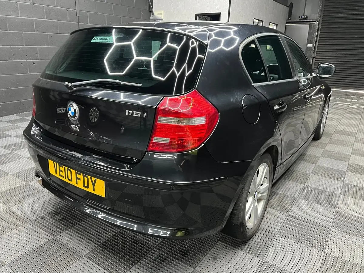Used BMW 116 2010 Black Hatchback