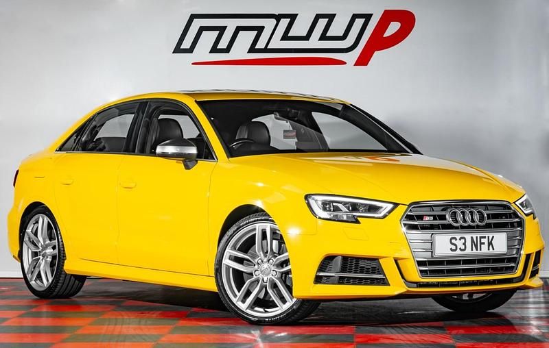 Used Audi A3 S-Line 310 HP (228 kW) 2017 Yellow Sedan