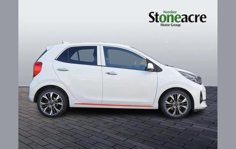 Used Kia Picanto GT-Line S 99 HP (72 kW) 2023 White Hatchback