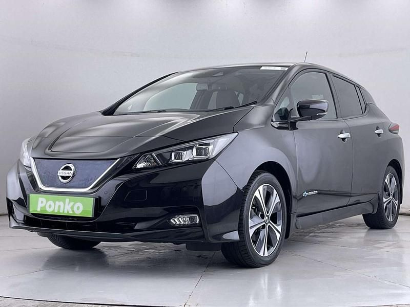Used Nissan Leaf Tekna 2020 Black Hatchback