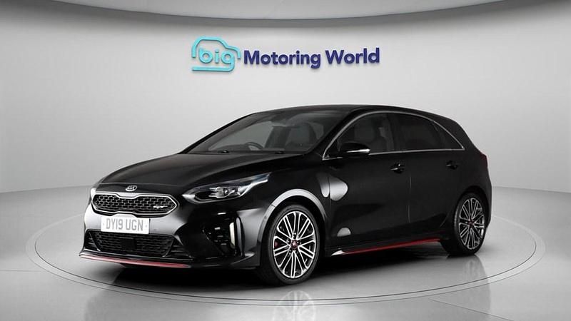 Used Kia Ceed GT GT 201 HP (147 kW) 2019 Black Hatchback