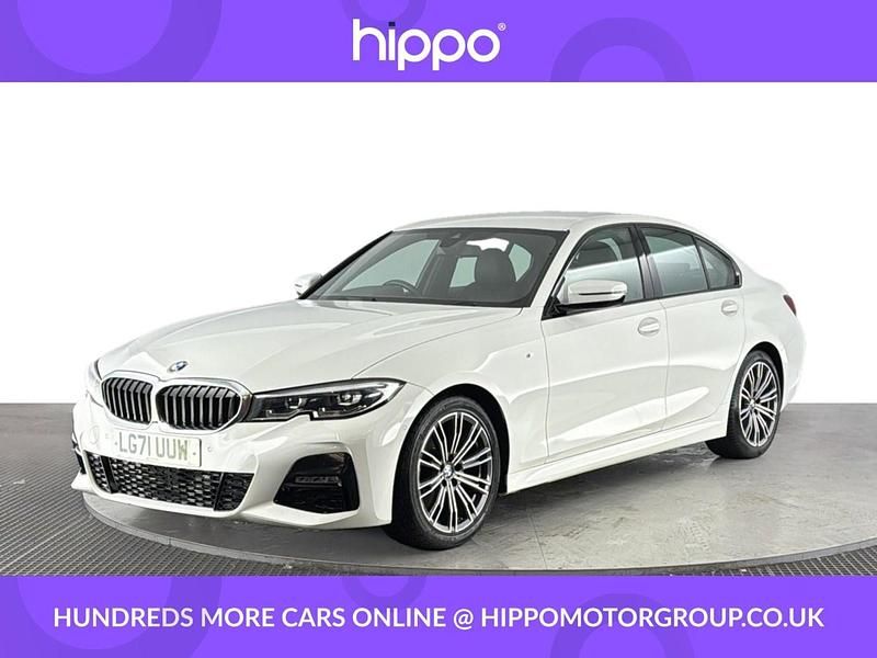 White Used 2021 BMW 320 M Sport Sedan | £21,920 (Good price) - Image 1/4