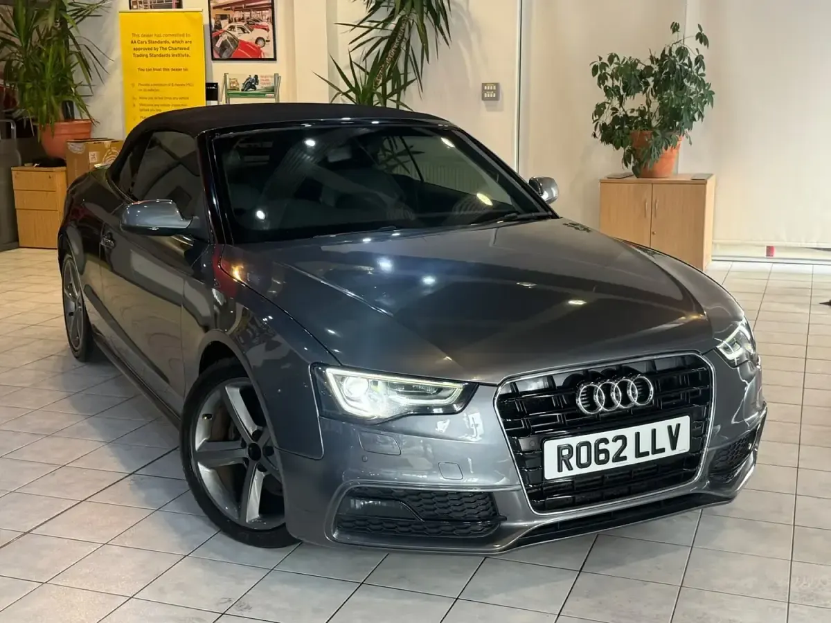 Used Audi A5 Cabriolet S-Line 2012 Grey Cabriolet
