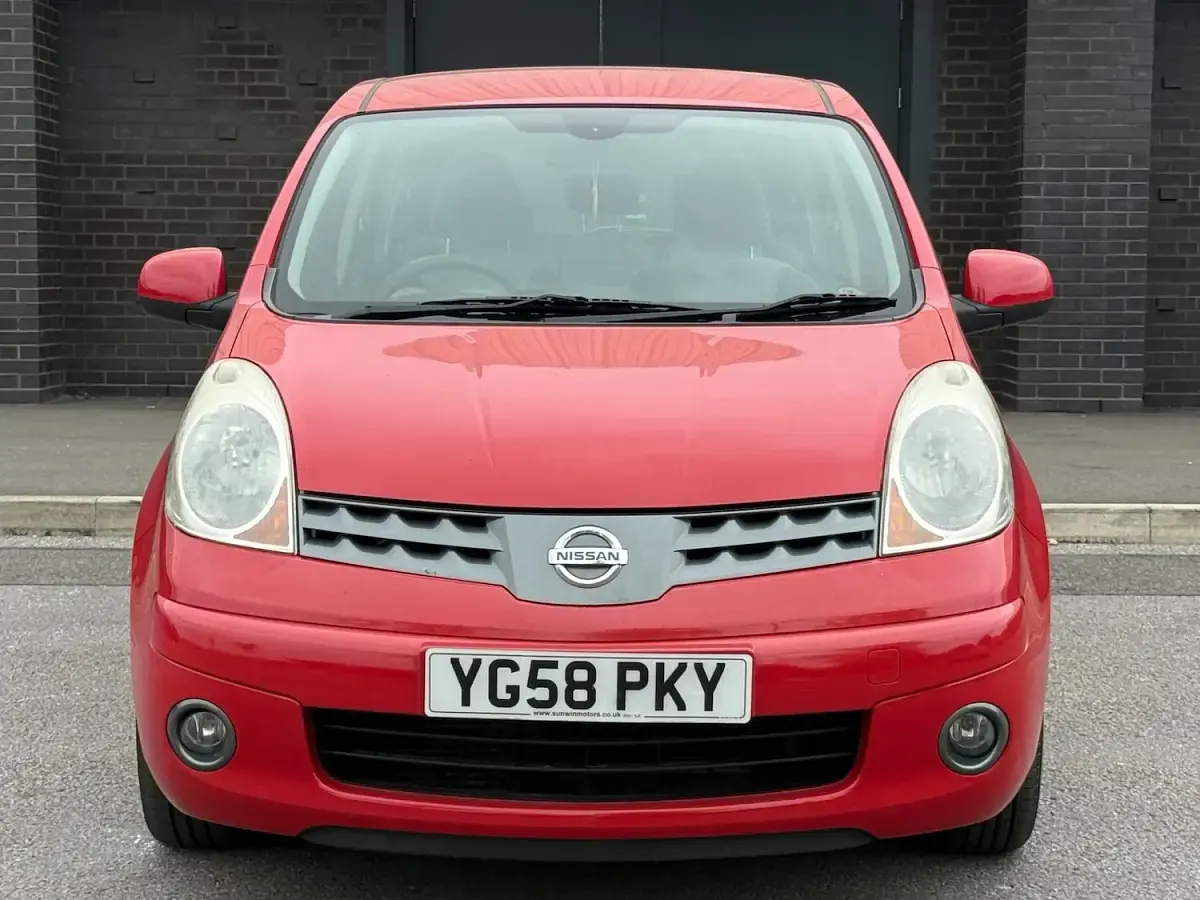 Used Nissan Note Acenta 2008 Red Hatchback