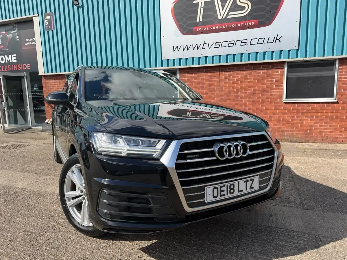 Used Audi Q7 S-Line 218 HP (160 kW) 2018 Black SUV