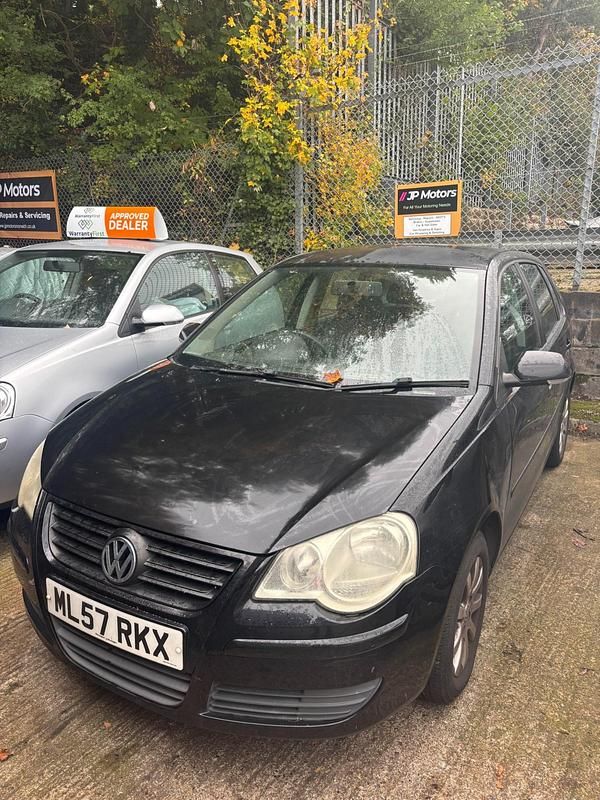 Black Used 2007 VW Polo SE Hatchback | £1,300 (Good price) - Image 1/4