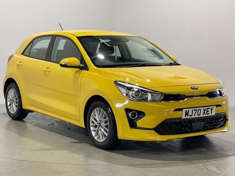 Yellow Used 2020 Kia Rio Hatchback | £12,499 (Fair price) - Image 1/4