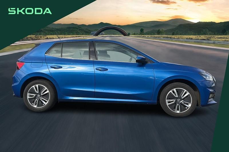 Used Skoda Fabia SE L 108 HP (79 kW) 2024 Blue Hatchback