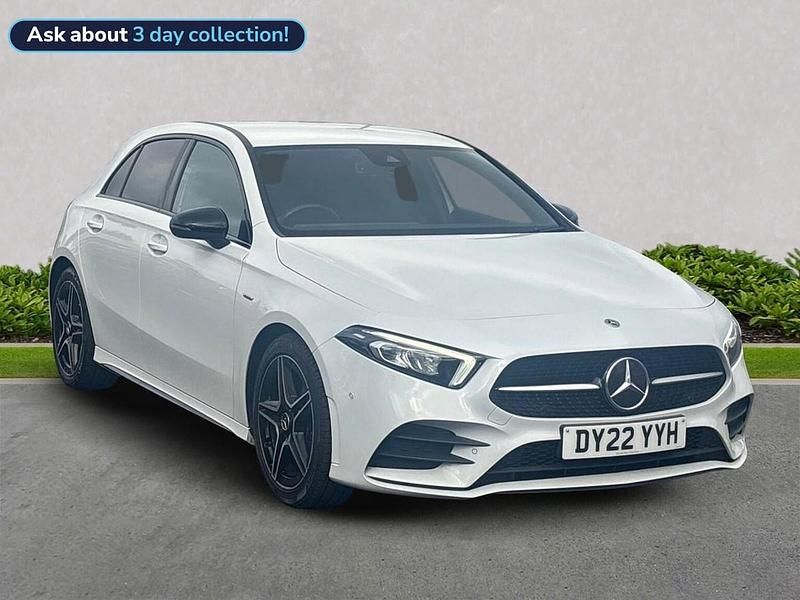 White Used 2022 Mercedes A180 Executive Hatchback | £18,978 (Fair price) - Image 1/4