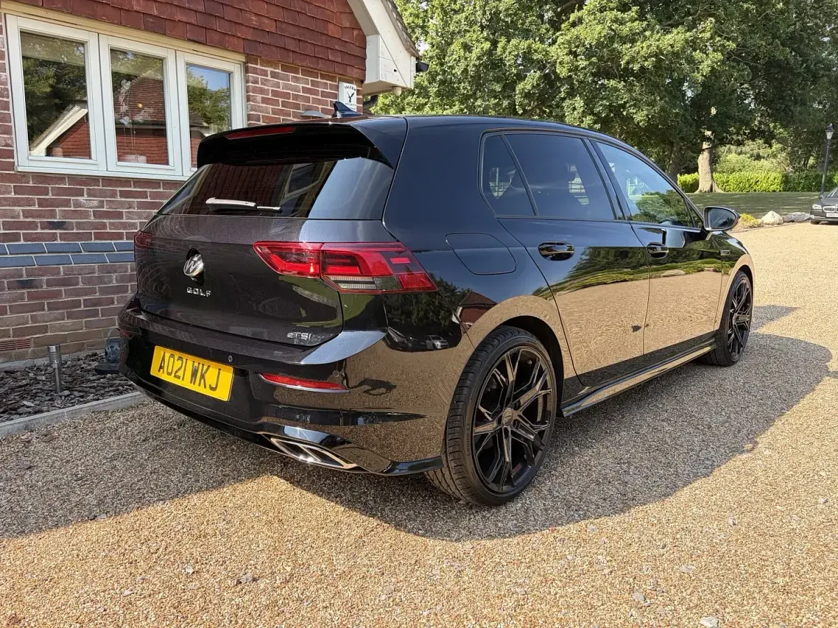 Used VW Golf VIII R-line 2021 Black Hatchback
