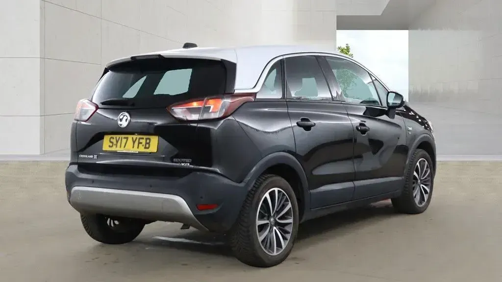 Used Vauxhall Crossland X Elite 110 HP (80 kW) 2017 Black SUV