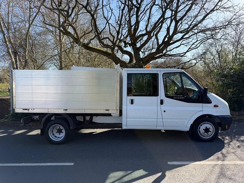 Used Ford Transit 100 HP (73 kW) 2013 White Cabriolet