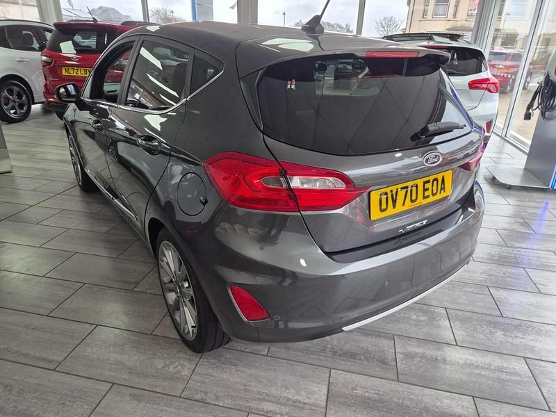 Used Ford Fiesta Vignale 125 HP (91 kW) 2020 Magnetic grey metallic Hatchback