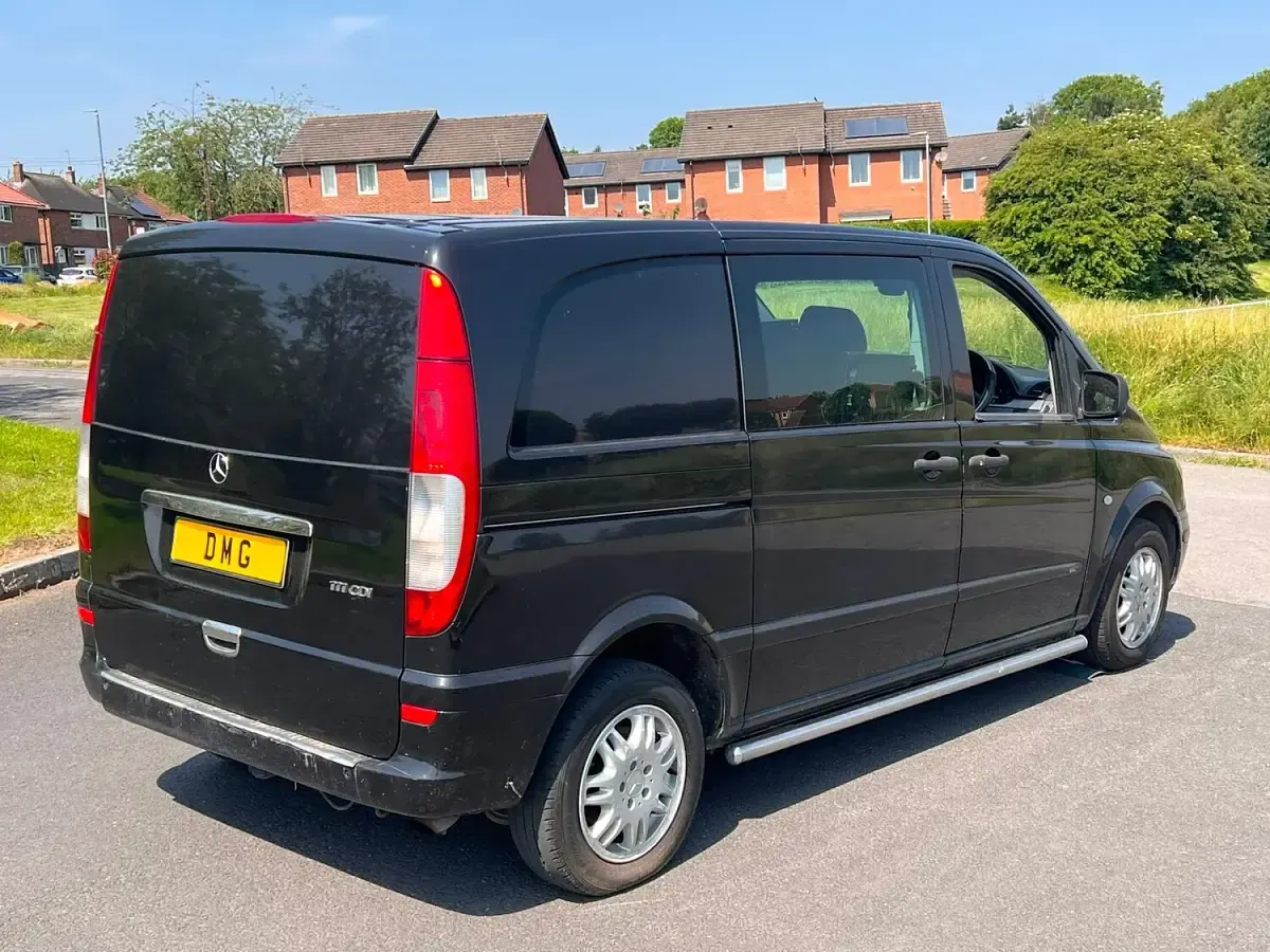 Used Mercedes Vito 2010 Black Van