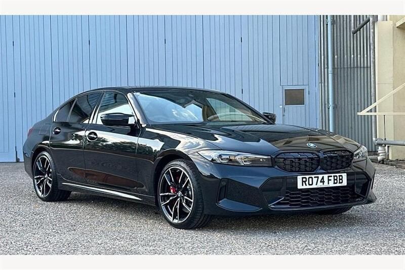 Black sapphire metallic paint Used 2024 BMW M340 M Sport Sedan | £46,995 (Super price) - Image 1/4