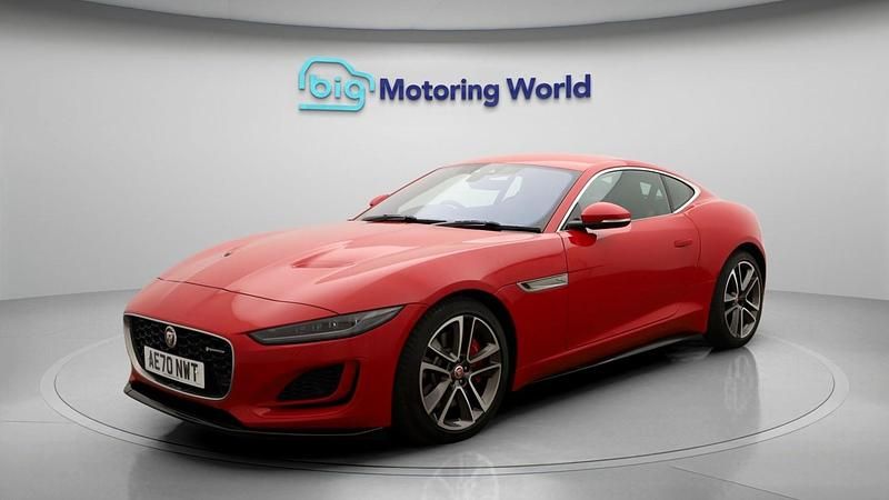 Used Jaguar F-Type R-Dynamic 300 HP (220 kW) 2020 Red Coupe