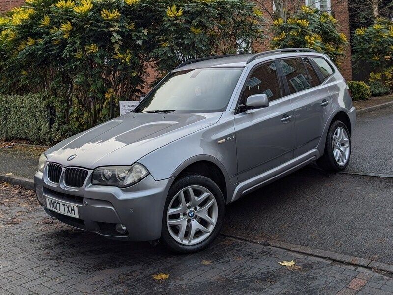 Grey Used 2007 BMW X3 M Sport SUV | £2,495 (Fair price) - Image 1/4