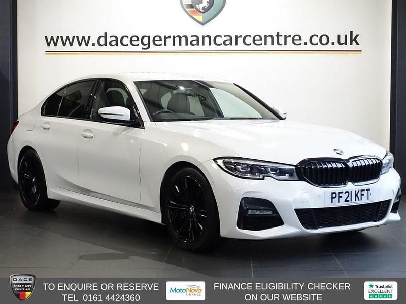 White Used 2021 BMW 320 M Sport Sedan | £15,690 (Fair price) - Image 1/4