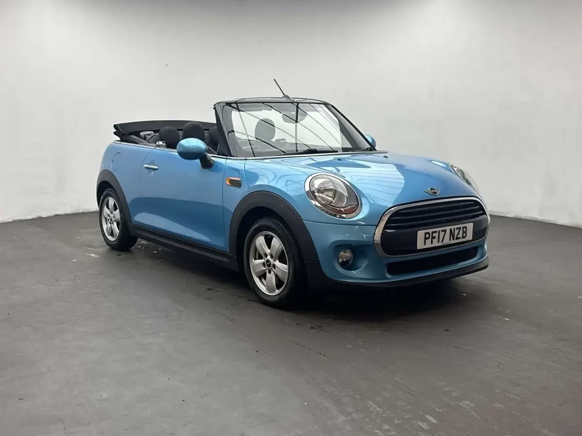 Used Mini Cooper Cabriolet 136 HP (100 kW) 2017 Blue Cabriolet