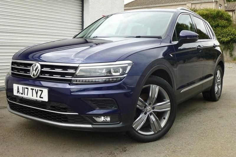 Used VW Tiguan SEL 150 HP (110 kW) 2017 Blue SUV