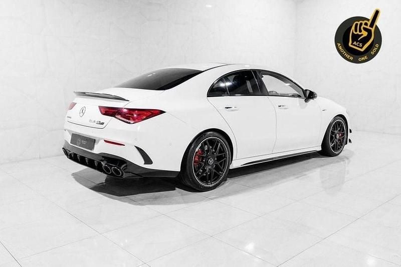 Used Mercedes CLA45 AMG AMG 421 HP (309 kW) 2023 White Coupe
